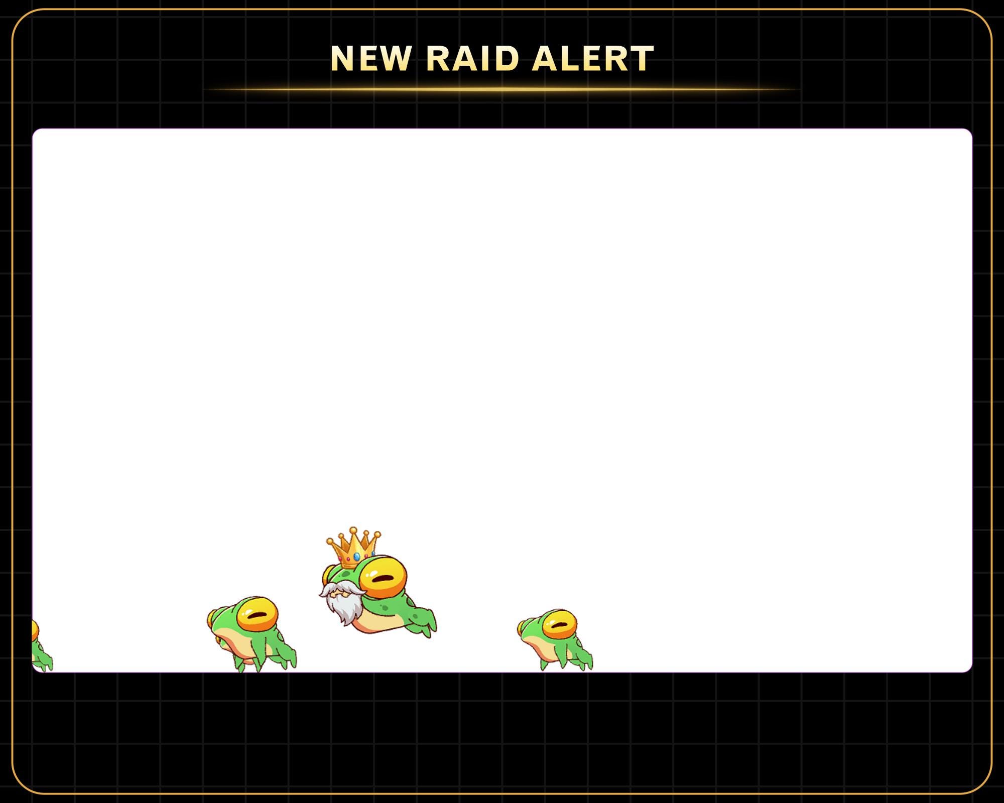 Animated Cute Frog Twitch Raid Alert, Frog Twitch Emotes for Streamers ...