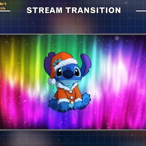 Aura Light Christmas Stitch Stream Transition
