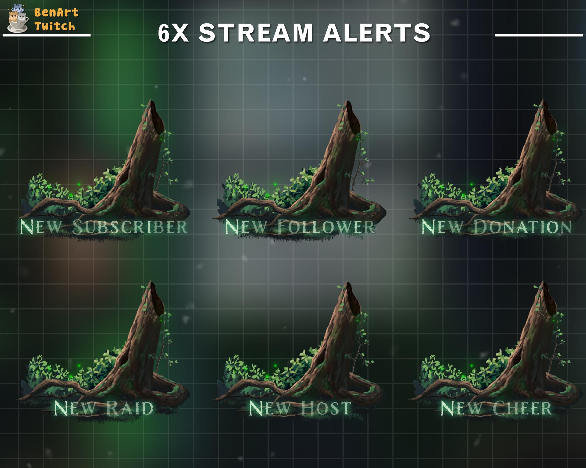 Animated Stream Package Retro Future, Animated Twitch Overlay Post ...
