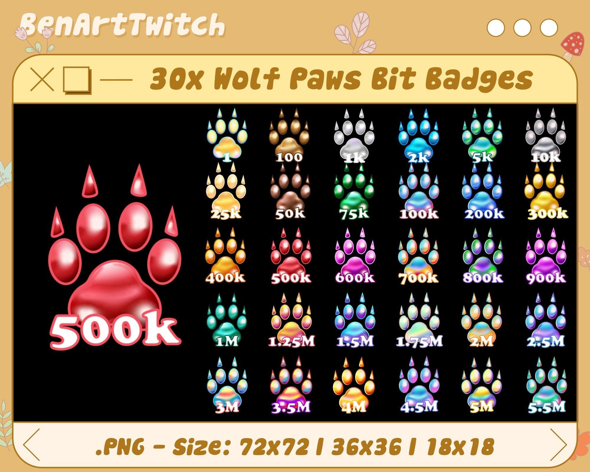 Wolf Badges and Emotes Twitch Sub Badges Twitch Badges -  Finland