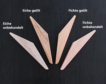 Coat hooks | Solid oak / spruce wood | Wall hooks | Modern hooks | Wooden coat rack | Coat rack | Towel rack | Hanger