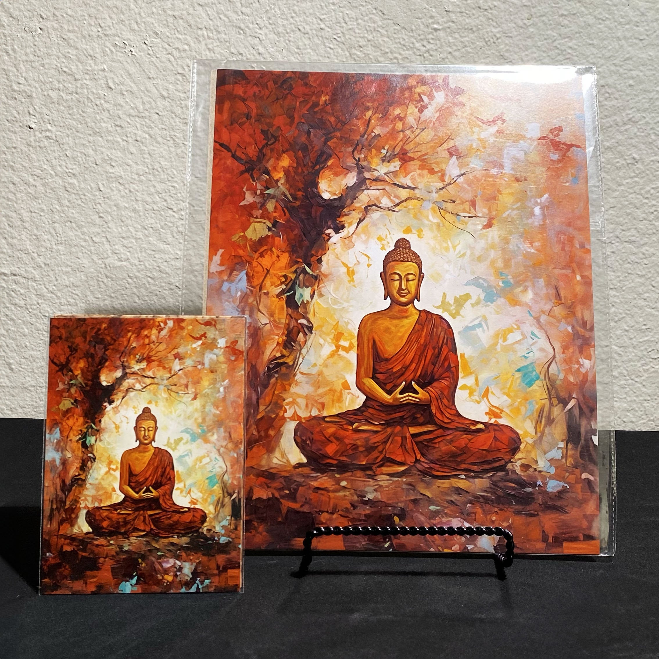 Poster, Quadro BUDDHA - stone su Europosters