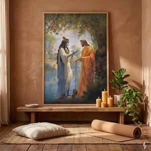 Lord Krishna Jesus Interfaith Harmony Digital Art (Digital Download)