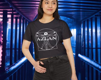 Baddie Crop Top: Women's Festival Rave Shirt, Raw Hem