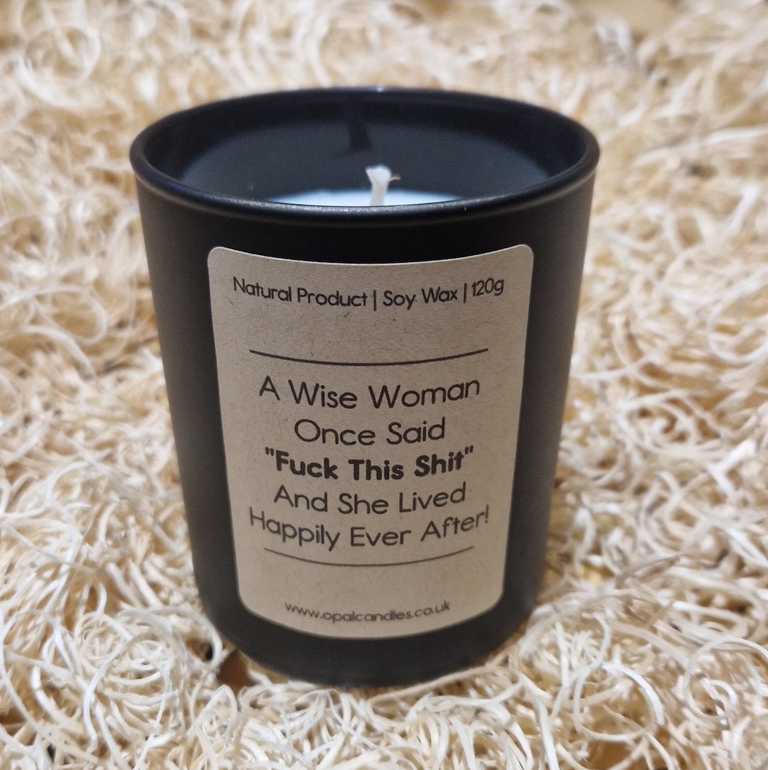 Funny Quote Candles, Aftershave & Perfume Inspired Fragrances, Rude
