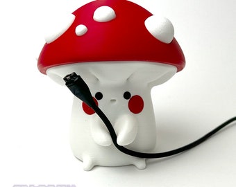 Mushroom Cable Holder & Container