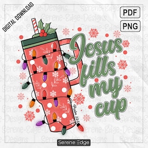 イエスは私の杯を満たします PNG、詩篇 23:5 PNG | 信仰 キリスト教と宗教 メンタルヘルス インスピレーション モチベーション、聖書 スタンレー タンブラー PNG