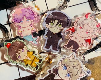 Mullet LADS phone charms