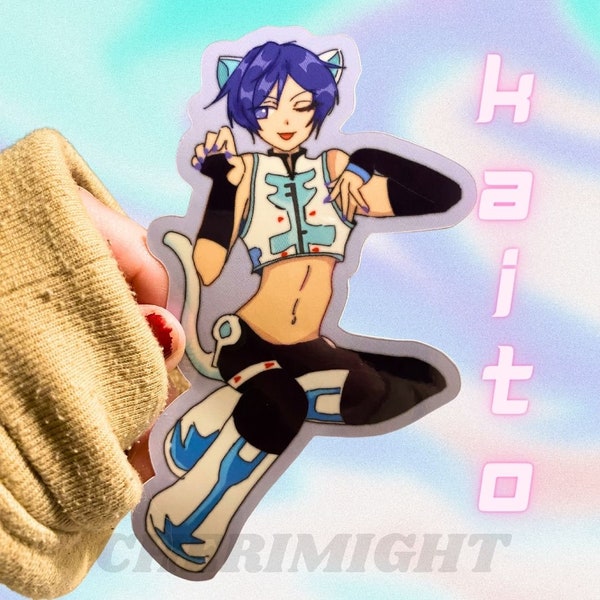 Kaito Vocaloid Sticker Hatsune Miku Cat Boy