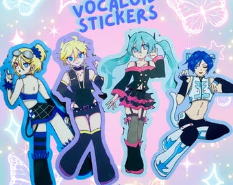 Vocaloid Waterproof Vinyl Stickers
