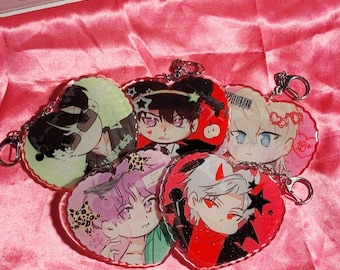 Heart Sugar Cookie LADS keychain