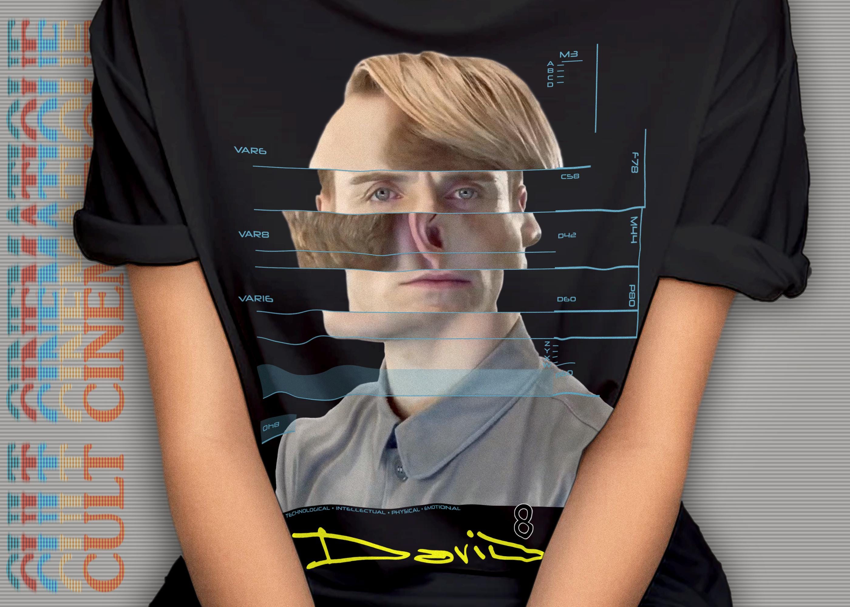 David 8 Prometheus Shirt Alien Covenant Movie Tee Michael