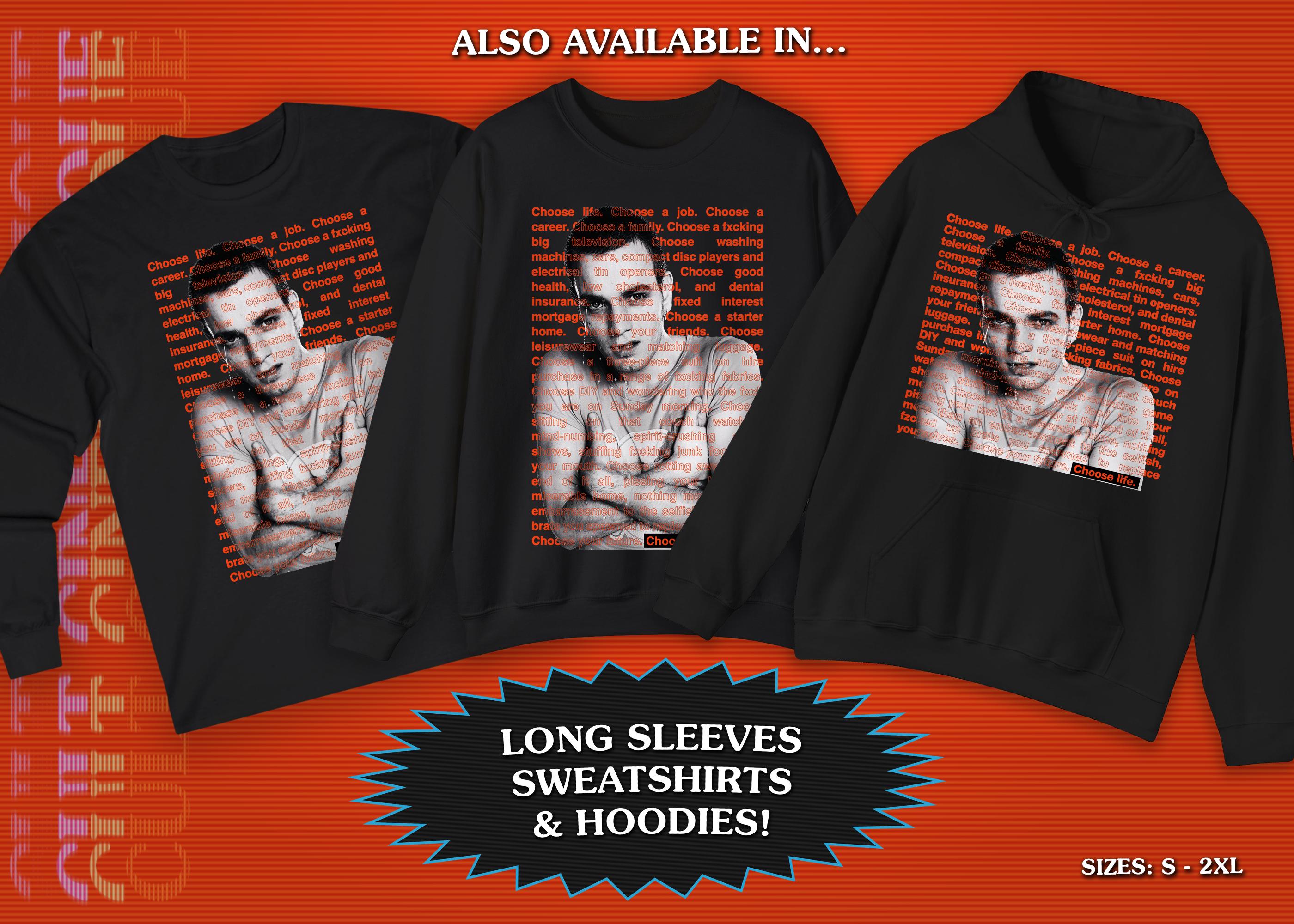 Trainspotting Ewan Mcgregor Shirt Choose Life Trainspotting T 