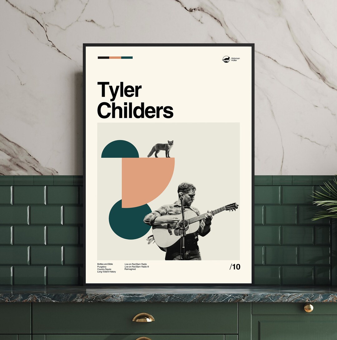Tyler Childers Poster, Tyler Childers Print, Modern Art Print, Print