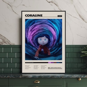 Coraline - The Braver You Are Laminated & Framed Poster (24 x 36)