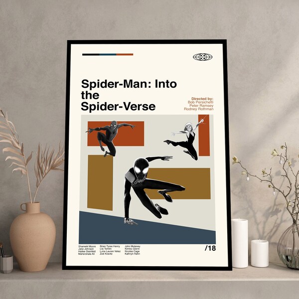 Minimalist Miles Morales Poster - Etsy