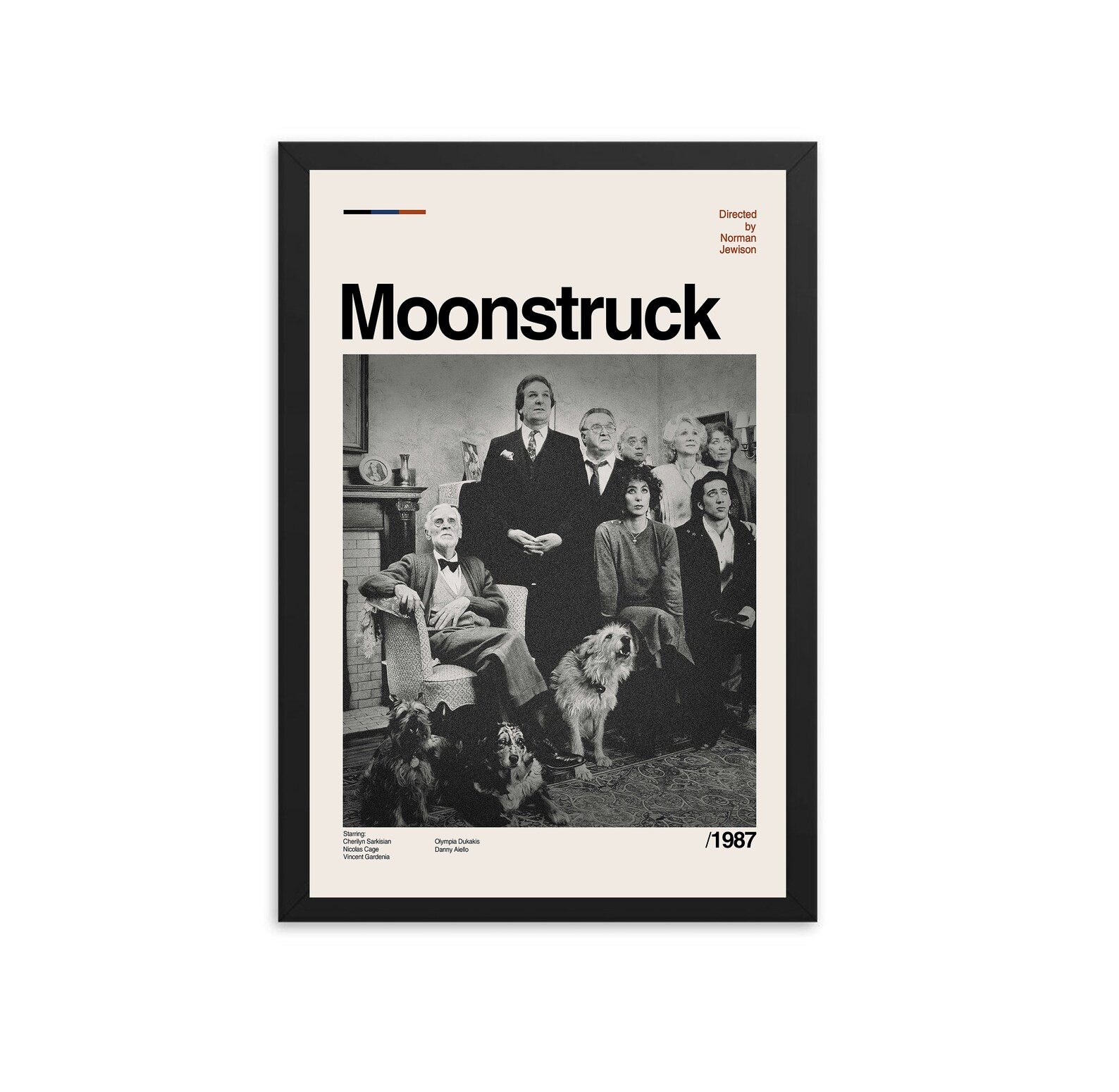 Moonstruck Movie Art Moonstruck Poster Movie Poster Retro - Etsy