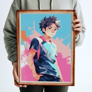 Riapawel Haikyuu!! Poster Anime Manga Comic Poster Art Prints