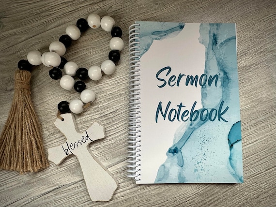 Sermon Notebook for Kids, Church Journal for Kids, Worship Notes for Kids, Kids' Sermon Notebook, Church Journal for Kids