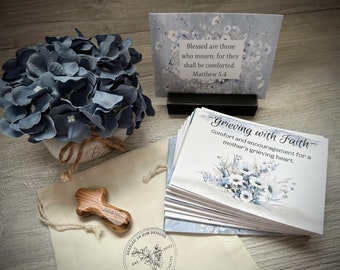 Miscarriage Sympathy Gift, Comfort after Miscarriage, Infant Loss Gift, Grieving Mother Gift, Encouragement Card Set