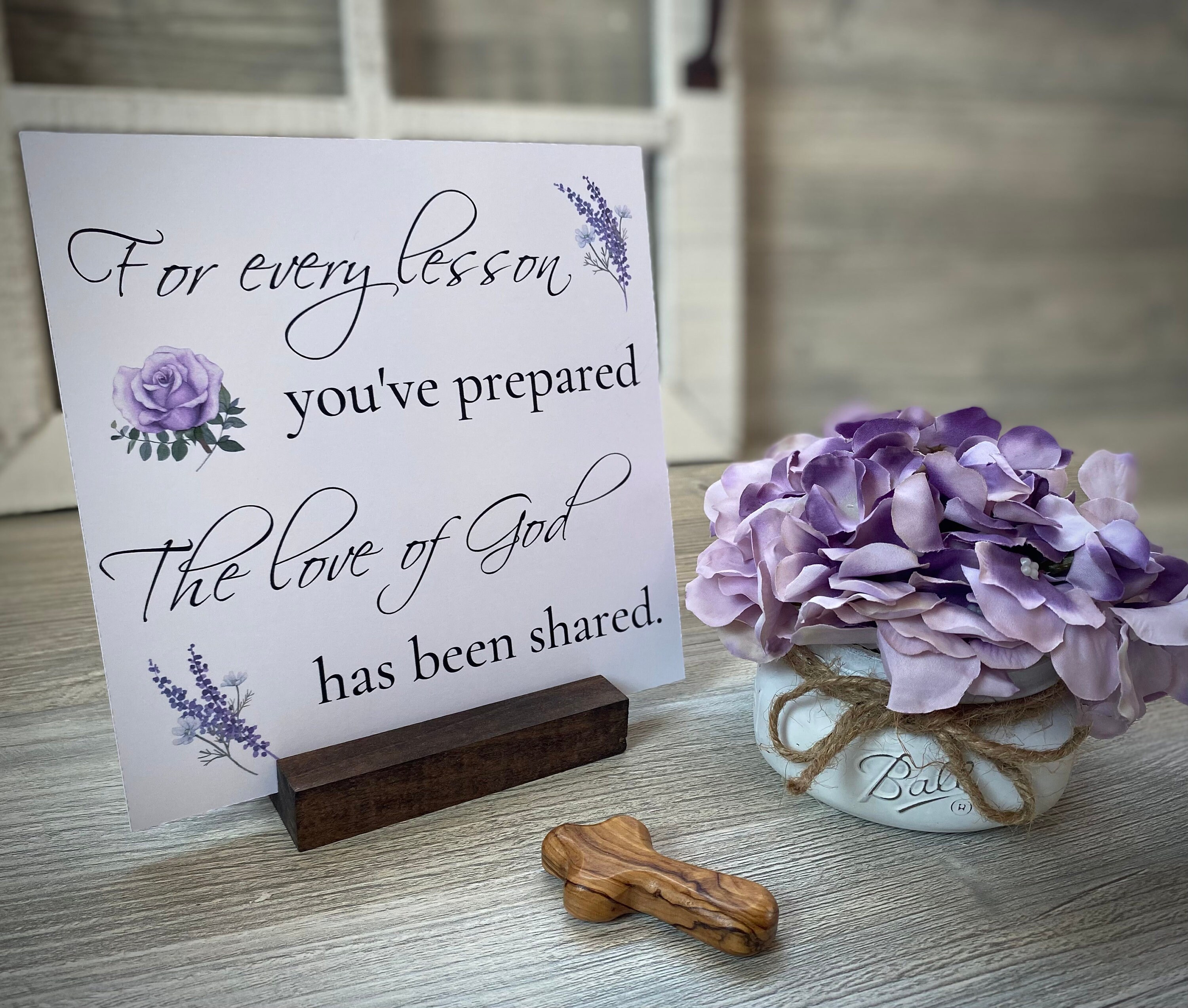 For Every Lesson You ve Prepared The Love Of God Has Been Etsy For Every Lesson You ve Prepared The Love Of God Has Been Etsy
