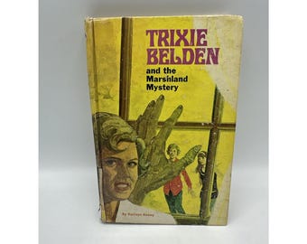 Vintage Trixie Belden & The Marshland Mystery By Kathryn Kenny Hardcover 1971