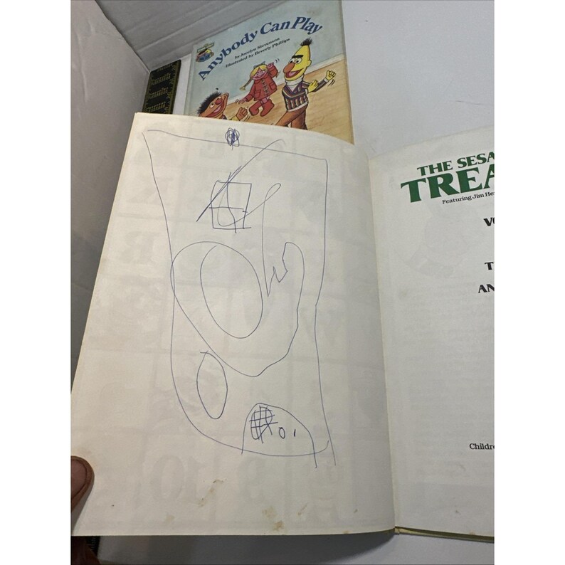 The Sesame Street Treasury Volume 3 Starring 3 And C 1983 & Anybody Can Play '80 image 9
