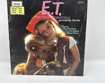 E.T. Extra-Terrestrial as Told By Gertie Read Along Book Only Paperback