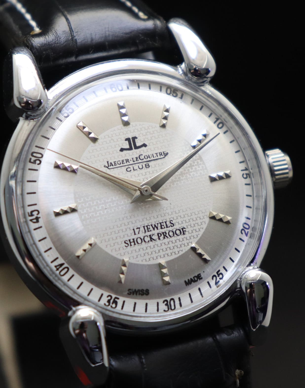 Jaeger-LeCoultre Club 自動巻き アンティーク Vintage Jaeger-lecoultre Club 17 Jewels Manual Winding