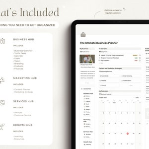 Notion Template Business Planner CRM Notion Business Dashboard Notion ...