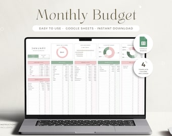 Monthly Budget Spreadsheet Google Sheets Monthly Budget Planner Bill Calendar Paycheck Google Sheets Biweekly Budget Template Debt Snowball