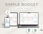 Google Sheets Budget Planner Excel Biweekly Budget Tracker Monthly Budget Spreadsheet Debt Google Sheets Expense Tracker Bills Spreadsheet