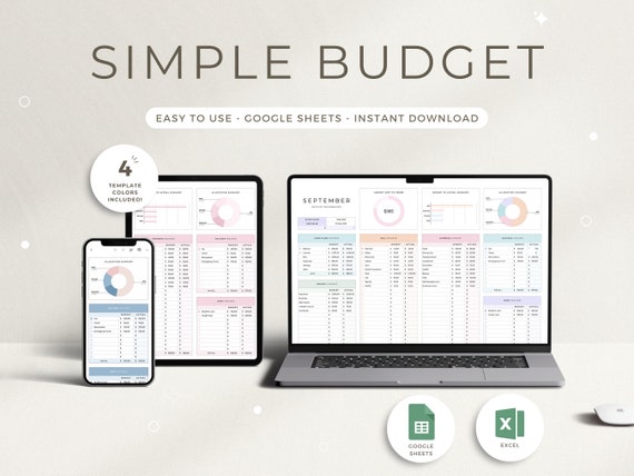 Google Sheets Budget Planner Excel Biweekly Budget Tracker Monthly Budget Spreadsheet Debt Google Sheets Expense Tracker Bills Spreadsheet