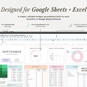 Google Sheets Budget Planner Excel Biweekly Budget Tracker Monthly Budget Spreadsheet Debt Google Sheets Expense Tracker Bills Spreadsheet image 7