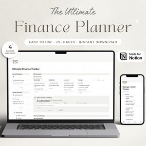 Notion Finance Template Notion Budget Planner Notion Template Budget Notion Dashboard Notion Planner Monthly Budget Paycheck Budget Tracker