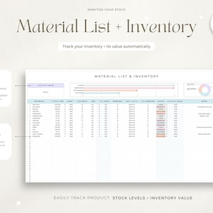 Inventory Tracker Spreadsheet Small Business Inventory Template Google Sheets Inventory Tracker Management Inventory Log List Order Tracker image 5
