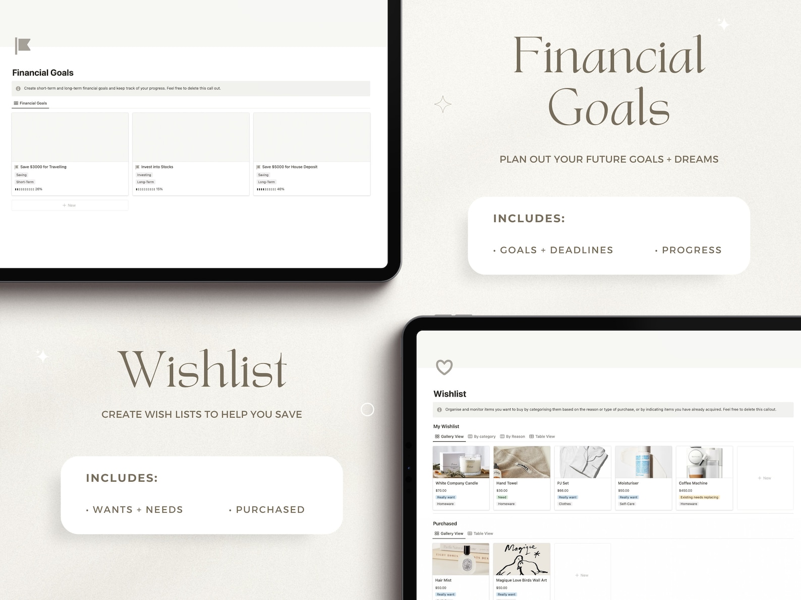 Notion Template Budget Notion Finance Planner Notion Budget Template ...