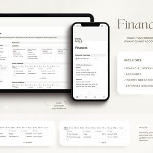 Notion Template Business Planner CRM Notion Business Dashboard Notion ...