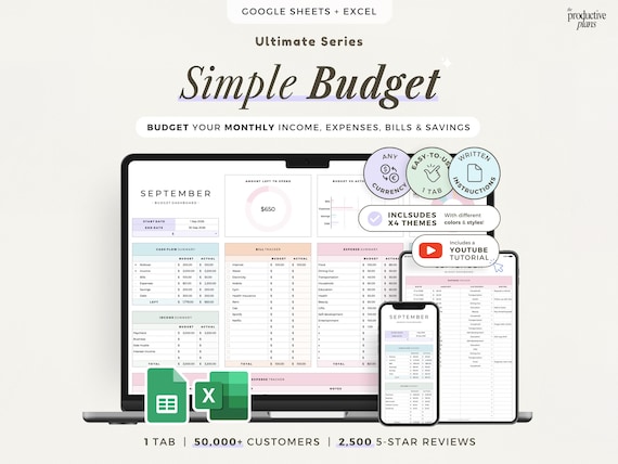Google Sheets Budget Planner Excel Biweekly Budget Tracker Monthly Budget Spreadsheet Debt Google Sheets Expense Tracker Bills Spreadsheet