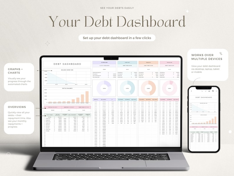 Google Sheets Debt Snowball Spreadsheet Avalanche Calculator Debt