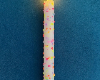 Dip-Dye LED-ljus med timer: Konfetti
