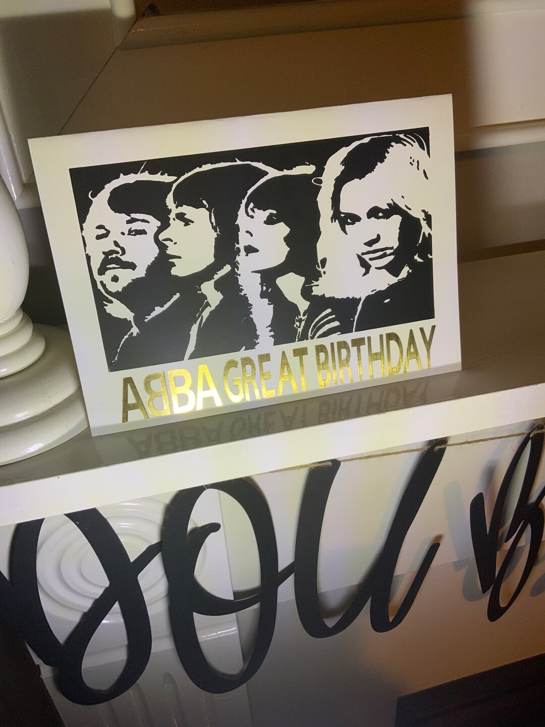 ABBA Great Birthday Card Etsy
