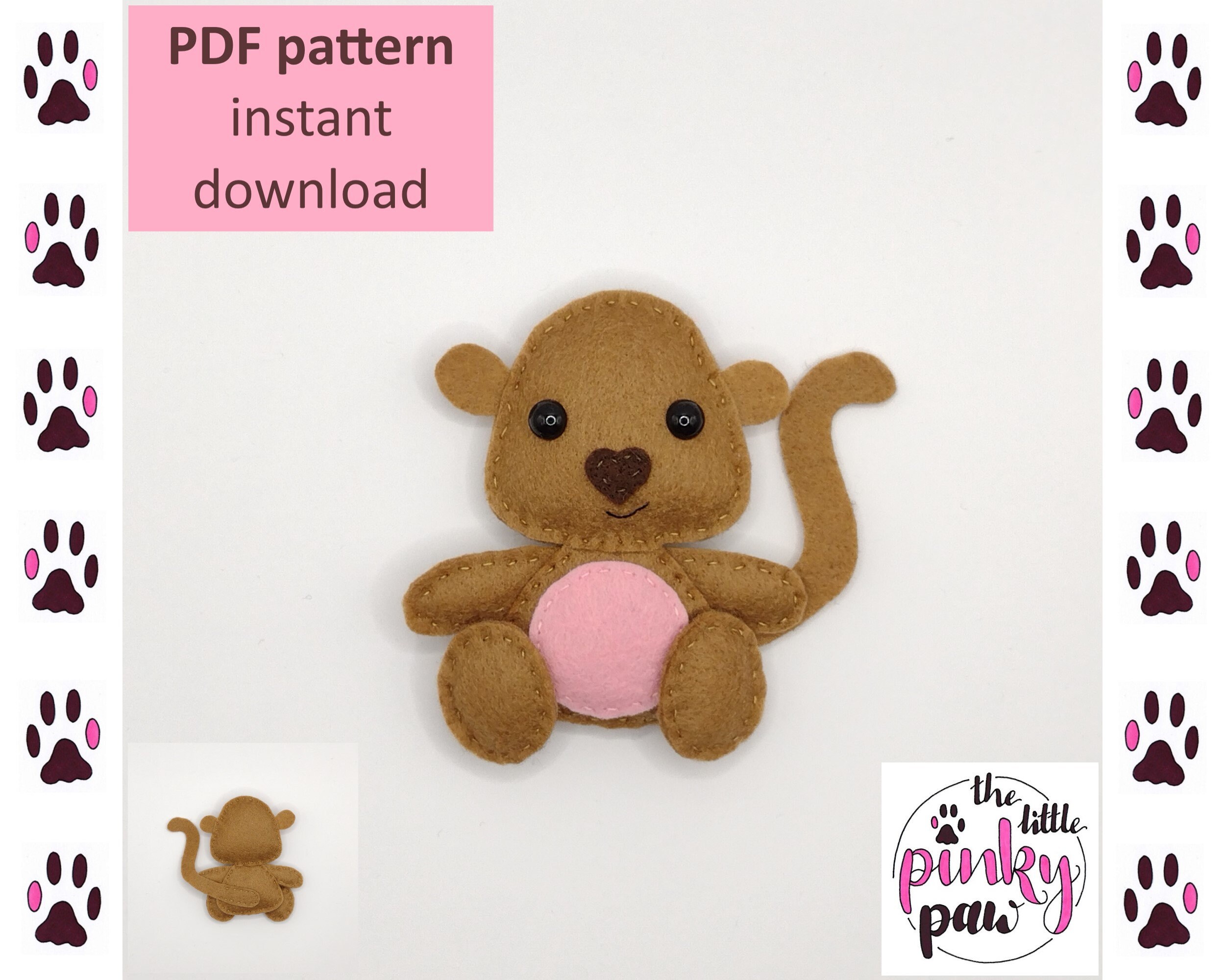 Mono abrazable México