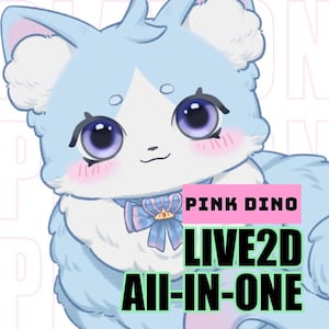 Custom Animal VTuber Model - Live2D Design & Rigging (Affordable)