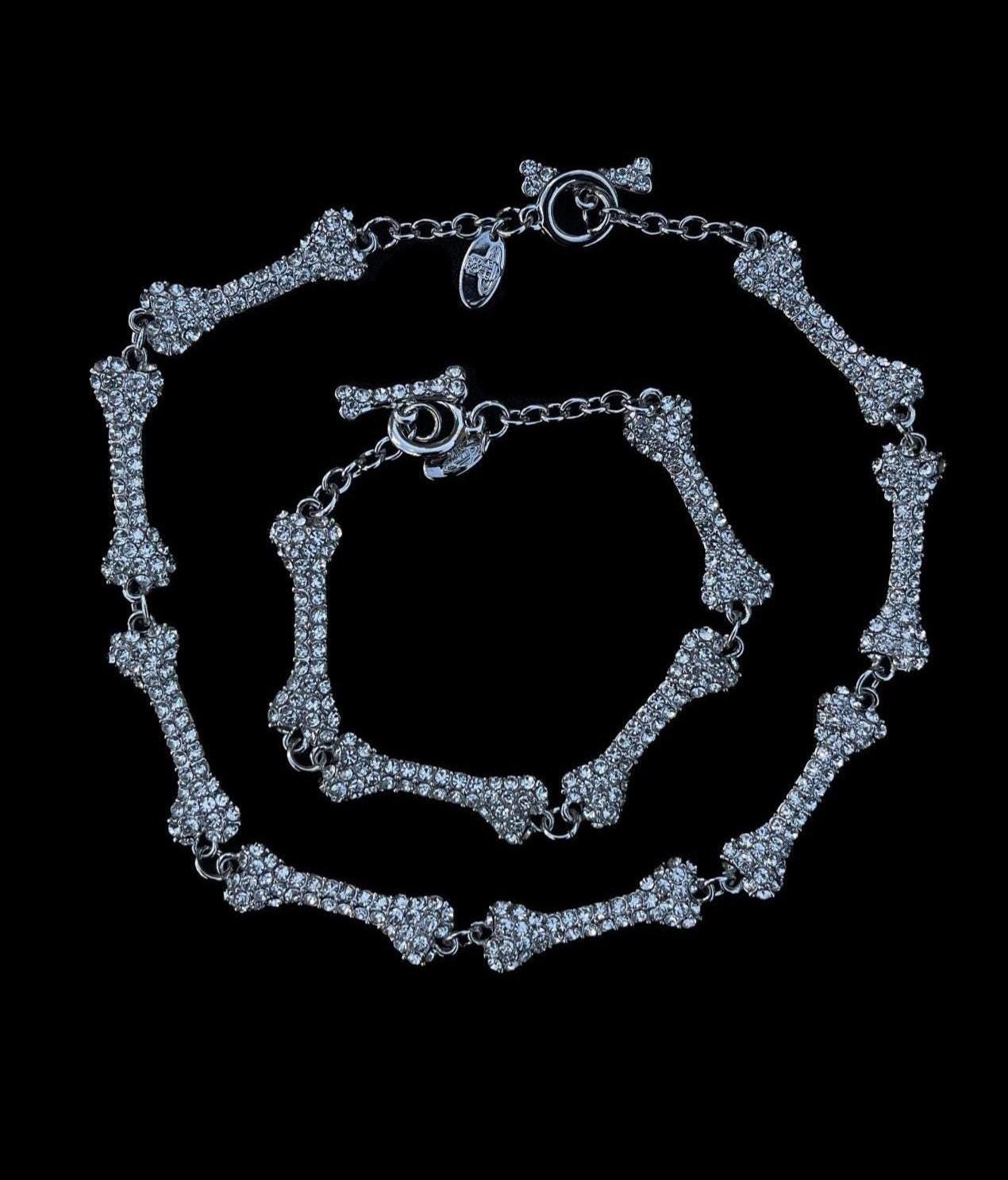 Vivienne westwood bone necklace - Etsy 日本