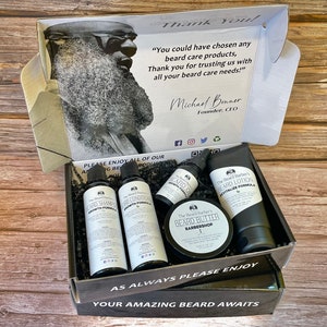 Cadeauset baardverzorging voor heren