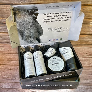 Men's Beard Care Gift Set