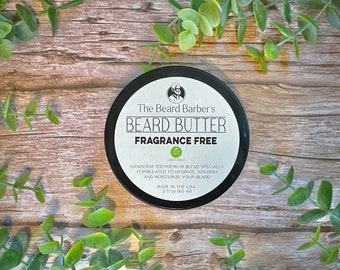 Fragrance Free Beard Butter (2 oz)