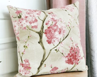 Rotten apple flowers with branches , Pillow Cover, Holiday Pillow, Decorative Pillow