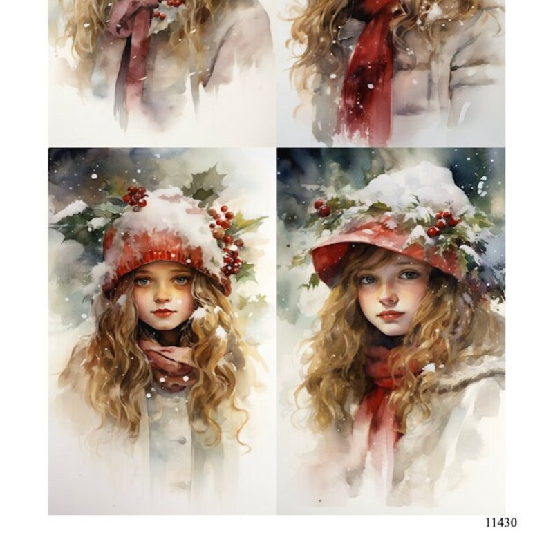 Christmas Rice Paper - Etsy